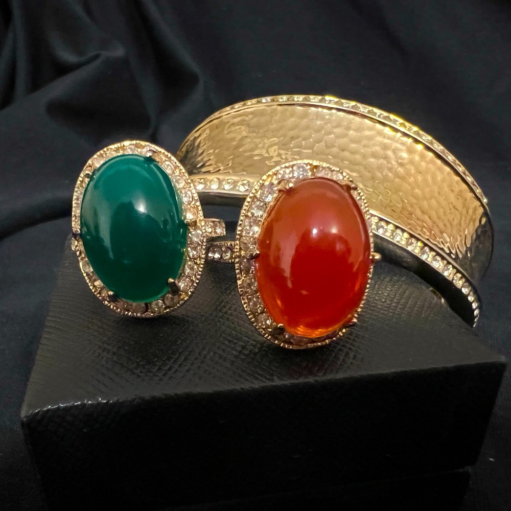 Bracelet and rings